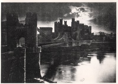 Conway Castle, c.1920-30 by English Photographer